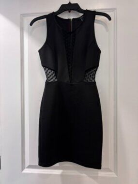 Forever 21 Cutout Black Bodycon Dress